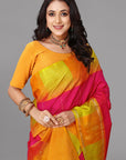 Rani kanjivaram soft silk saree