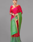 Rani soft silk saree