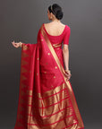 Rani Pink Soft Tissue Saree