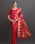 Rani Pink Soft Tissue Saree