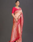 Rani Gold Tissue Saree