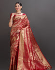 Rani Kanjivaram Silk Saree