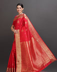 Rani Kanjivaram Silk Saree