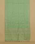 Pista satin silk saree
