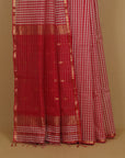 Rani silk cotton maheshwari saree