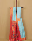 Phirozy by pink munia paithani saree