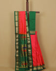 Rani by green temple paithani saree