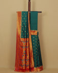 Short Rama mania paithani saree