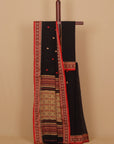 Black Assam cotton saree