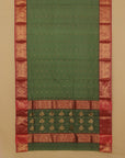 Green by rani pink chanderi saree