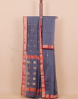 Grey premium maheshwari saree