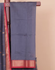 Grey premium maheshwari saree