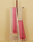 Gajari blended silk saree