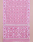 Pink Jamdani Cotton Saree