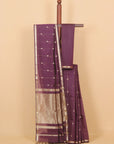 Wine self maheshwari saree