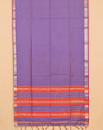 Royal blue maheshwari saree