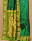 Green by Liril paithani saree