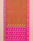 Anjeeri green by rani pink paithani saree