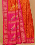 Master by rani pink paithani saree