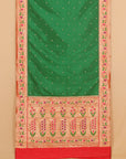 Green asavali paithani saree