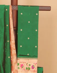 Green asavali paithani saree