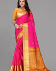 Rani by muster soft silk saree