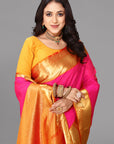 Rani by muster soft silk saree