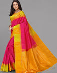 Rani kanjivaram soft silk saree