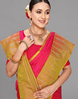 Rani soft silk saree