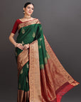 Green Kanjivaram Silk Saree