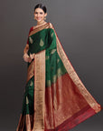 Green Kanjivaram Silk Saree