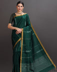 Green Kanjivaram Soft Silk Saree