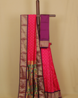 Rani by wine silk paithani saree