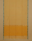 Yellow silk cotton maheshwari saree