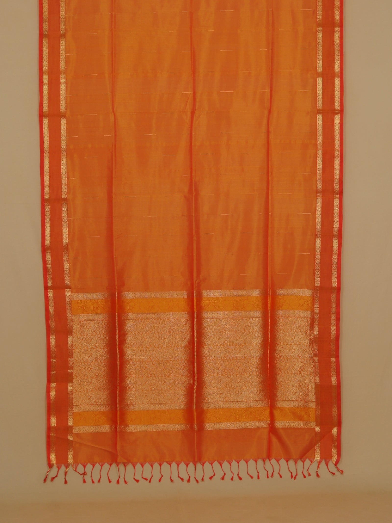 Mango yellow peshwai saree