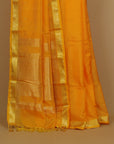 Mango yellow peshwai saree