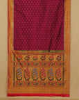 Majenta munia paithani saree
