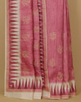 Gajari blended silk saree