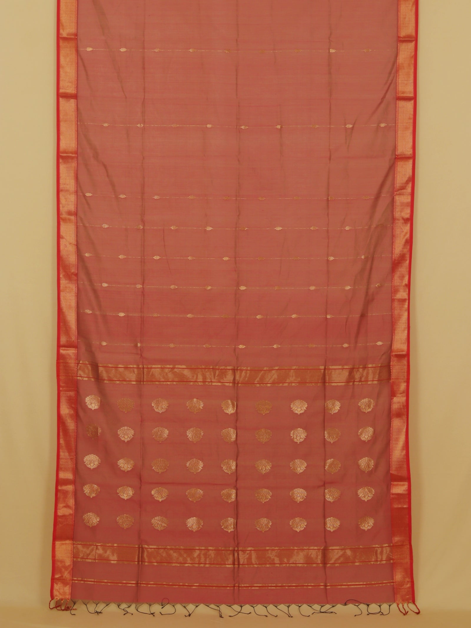 Gajari premium maheshwari saree