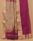 Majenta premium maheshwari saree