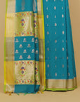 Peacock maheshwari saree
