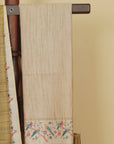 Khakhi blended silk saree