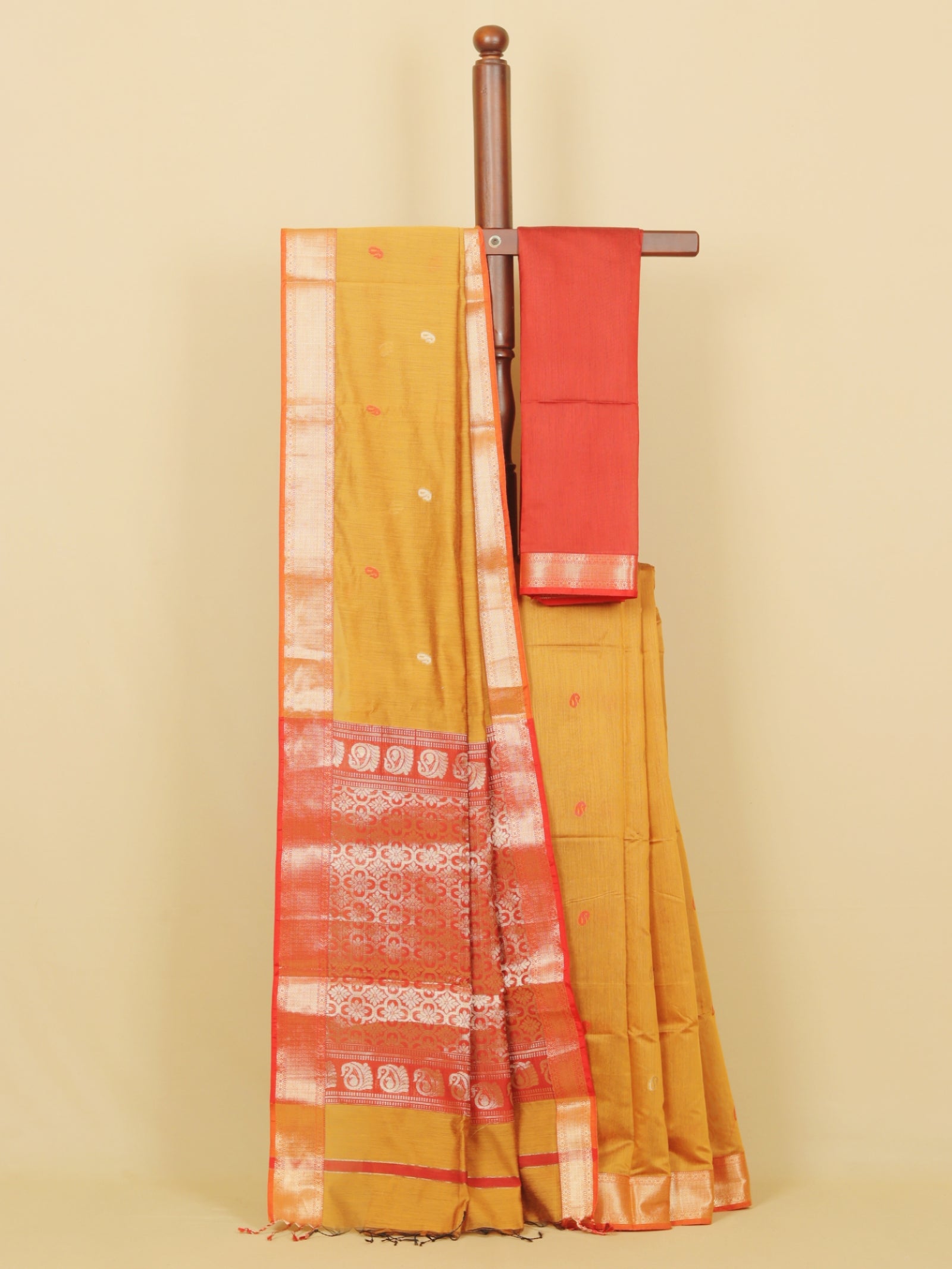 Muster premium maheshwari saree