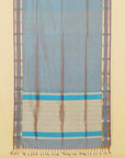 Short peacock peshwai silk saree