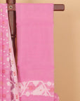 Pink Jamdani Cotton Saree