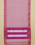 Majenta checks ilkal saree