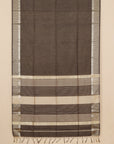 Black maheshwari saree