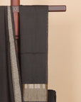 Black maheshwari saree