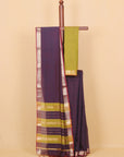 Wine maheshwari saree