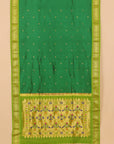 Green by Liril paithani saree
